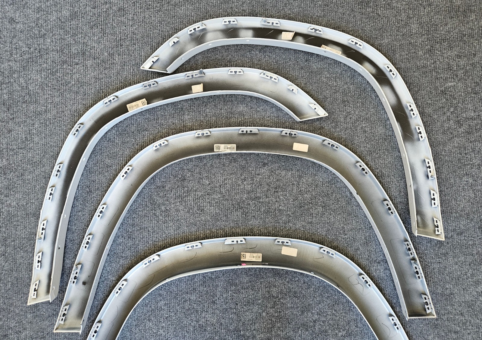 Dodge Ram 1500 Factory OEM 2019-2024 Fender Flare Set Original Bright White F63