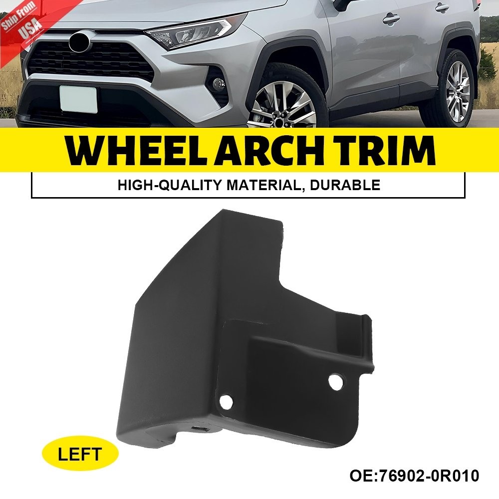 Front Fender Trim Cover Replacement For Toyota For RAV4 2019-2021 76902-0R010