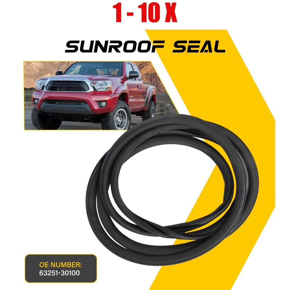 For TOYOTA LEXUS 63251-30100 Sunroof Weatherstrip Seal Roof Glass Gasket 1-10PCS