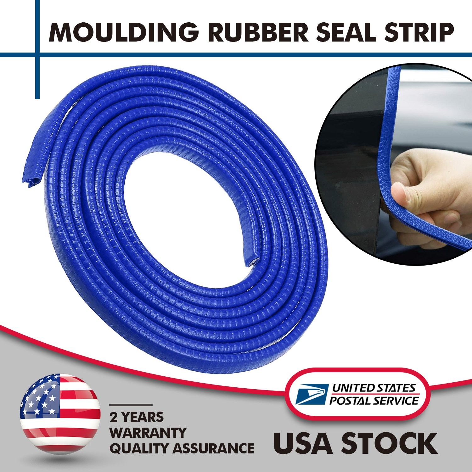 20Feet Car Door Trim Protector Strip Edge Guard Moulding Rubber Seal USA New