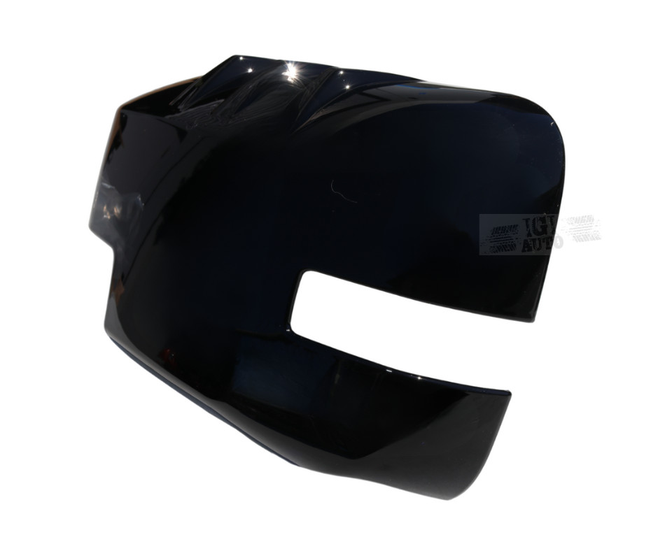 For 21–26 Ford Bronco ABS Plastic Gloss Black Rear Side Mirror Cover Trim Bezel