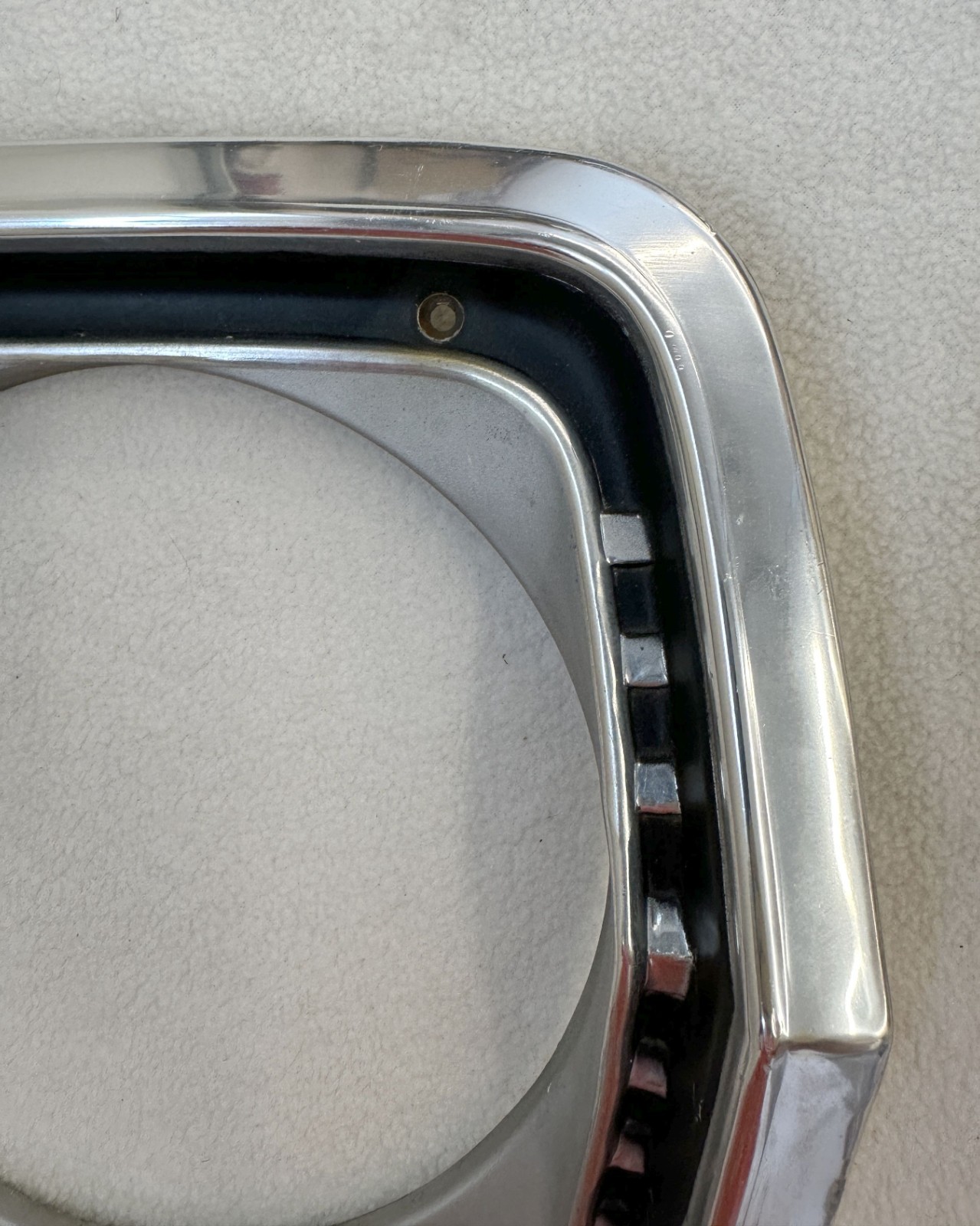 1966 Plymouth Belvedere II Satellite Headlight Bezels PAIR NICE 2dr Convertible