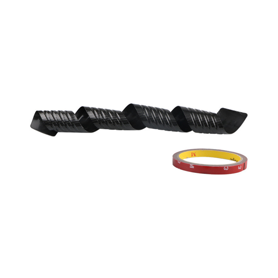 Car Rear Bumper Protector Trim Strip Trunk Sill Plate Guard Scratch Pad Cover