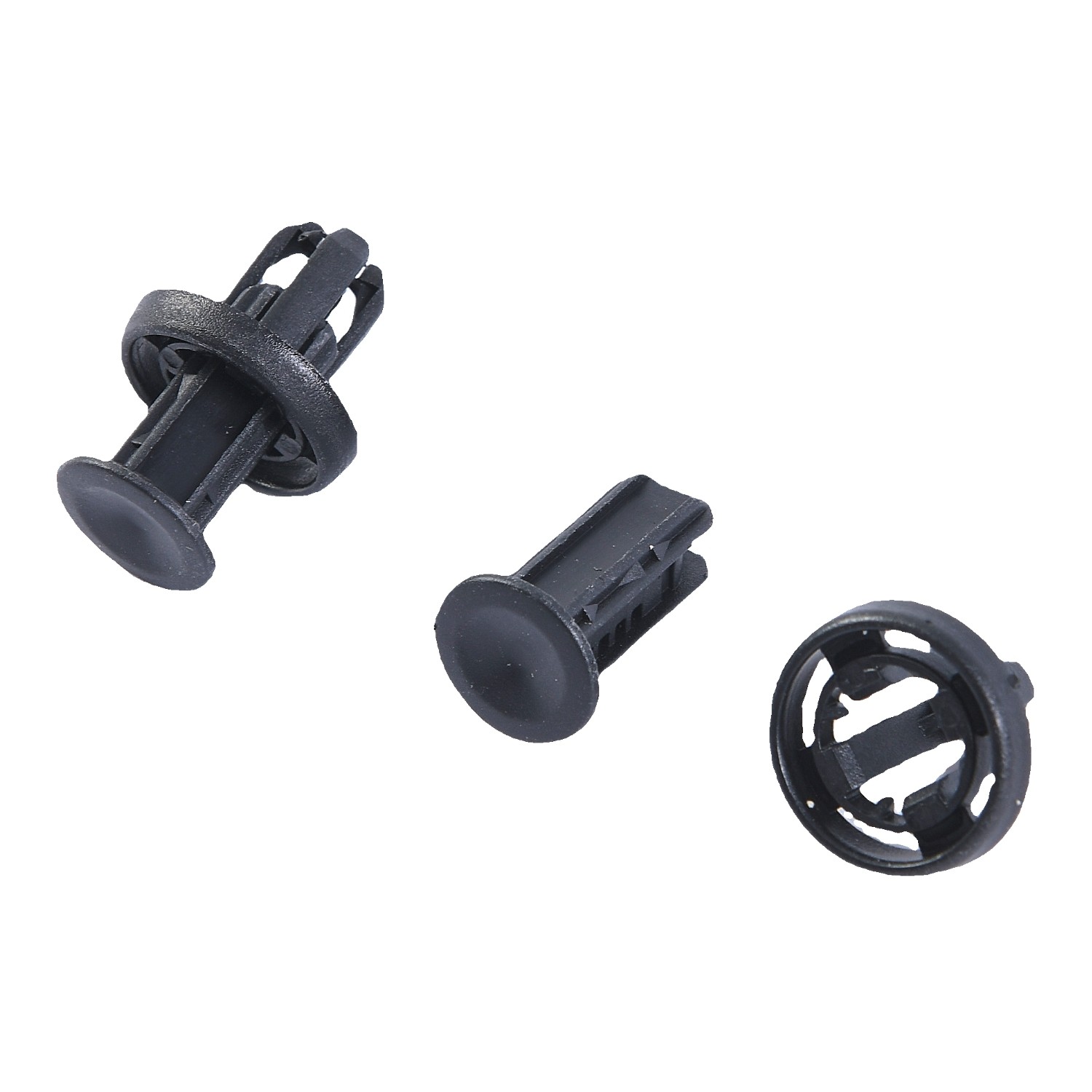 100Pcs Bumper Clips 10mm Hood Fender Push Rivets Retainer Fasteners For Honda