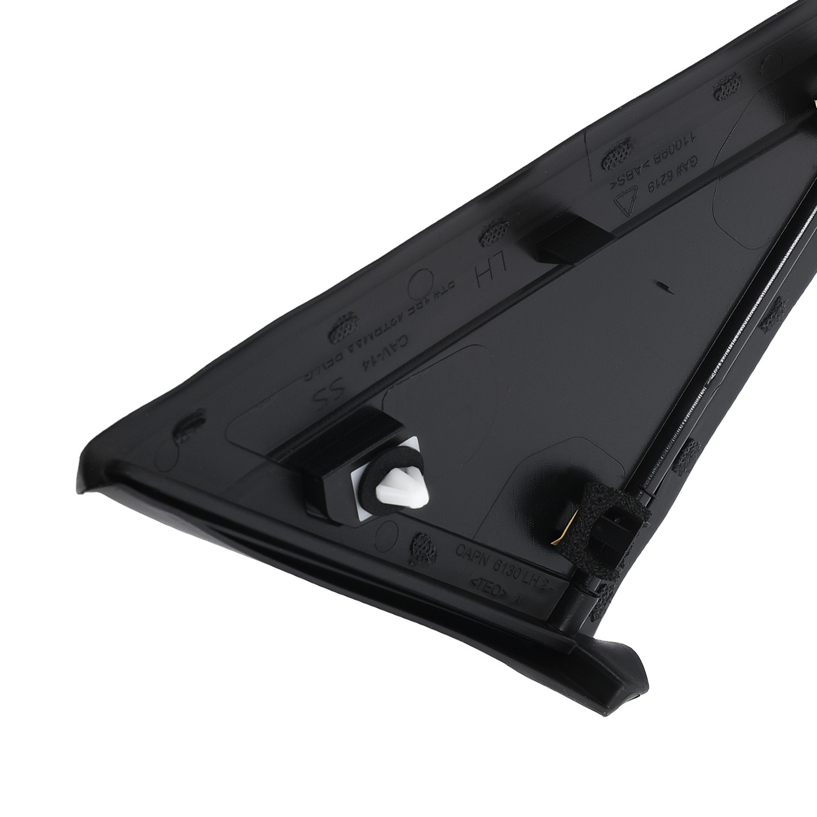 Black Mirror Flag Trim Left Side for Dodge Caravan 2008-2019 1BE431XFAB