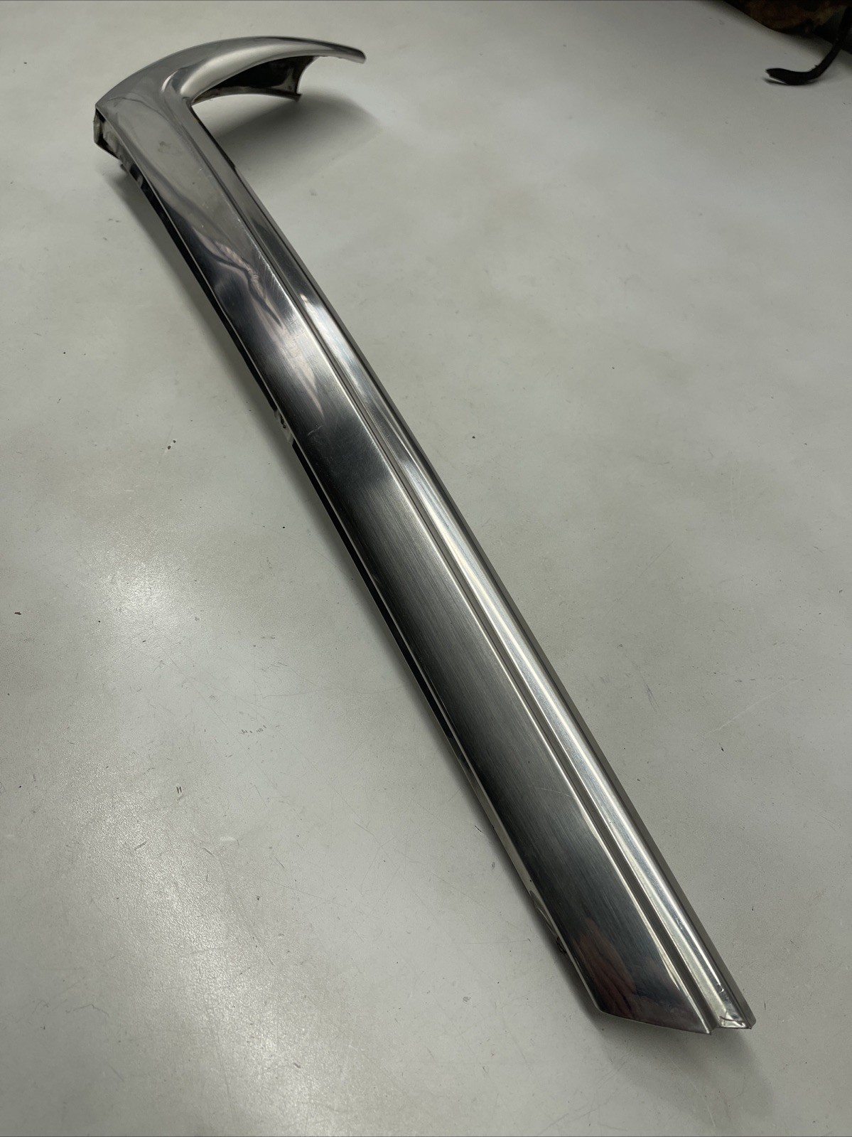 1963 64 Impala Convertible Windshield Header With Trim a3