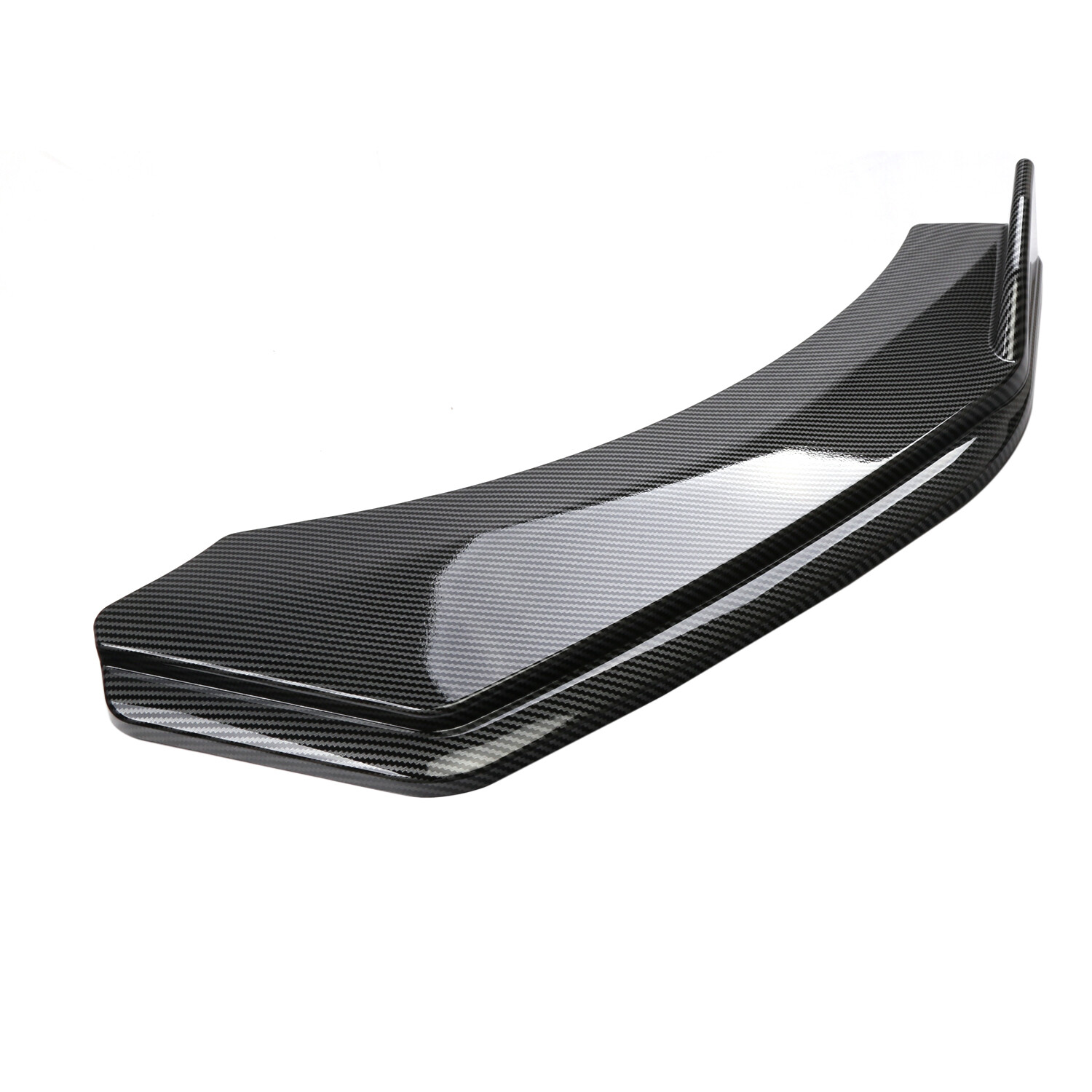 Front Bumper Lip Spoiler Splitter 4Pcs For Honda Accord Carbon Fiber Style