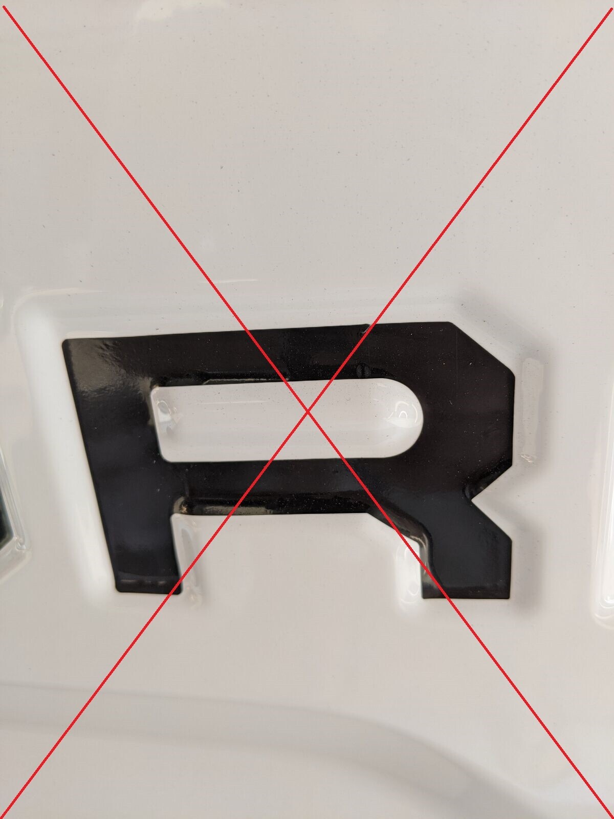 BLACK Tailgate Insert Letters Decal Vinyl Stickers for Toyota Tundra 2014-2021