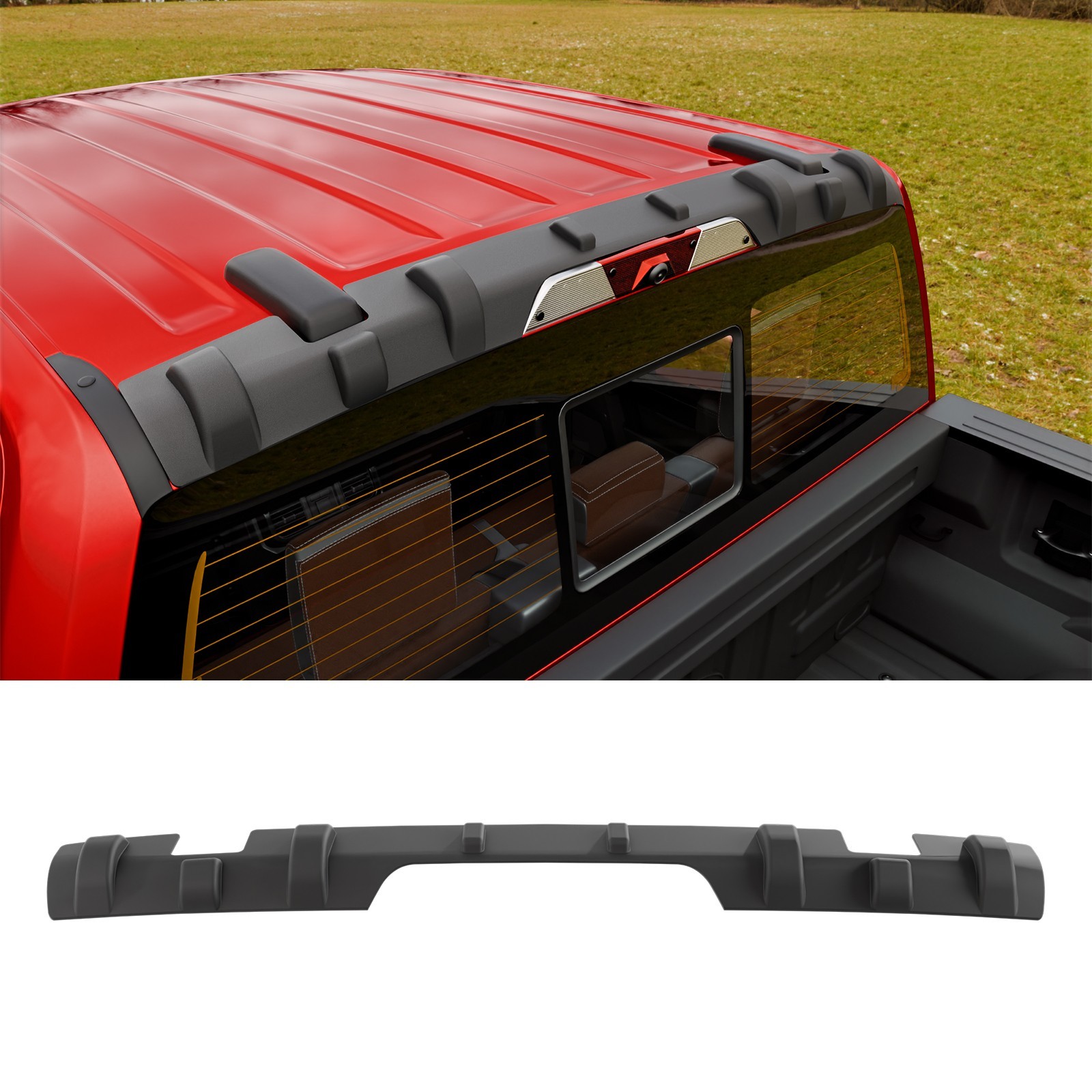 For 2021-2025 Ford F150 Rear Roof Protector Truck Cab Roof Protector