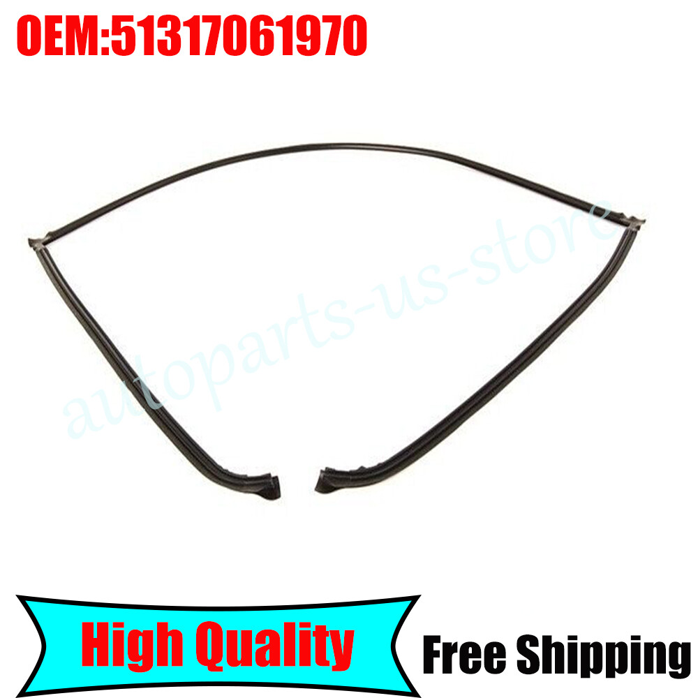 NEW Rear Windshield Upper Moulding Seal For BMW E90 3-Series 325i 330i 335i