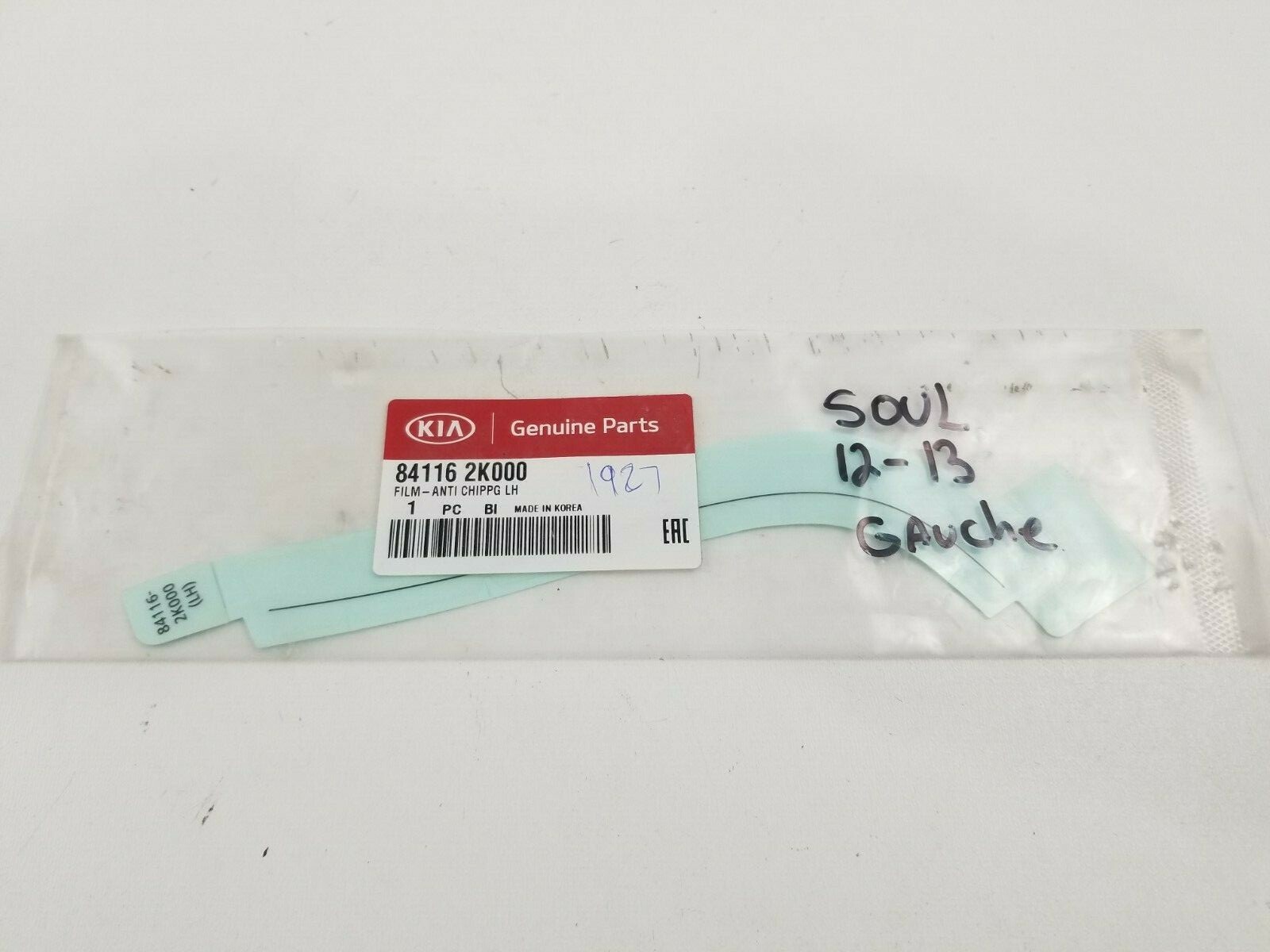 KIA Soul 84116 2K000 LH Anti chipping Film. Fast shipping!!!