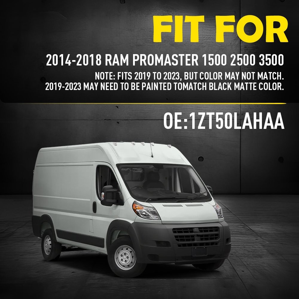 New Right Front Body Side Molding Trim For 2014-18 Ram ProMaster 1500/2500/3500