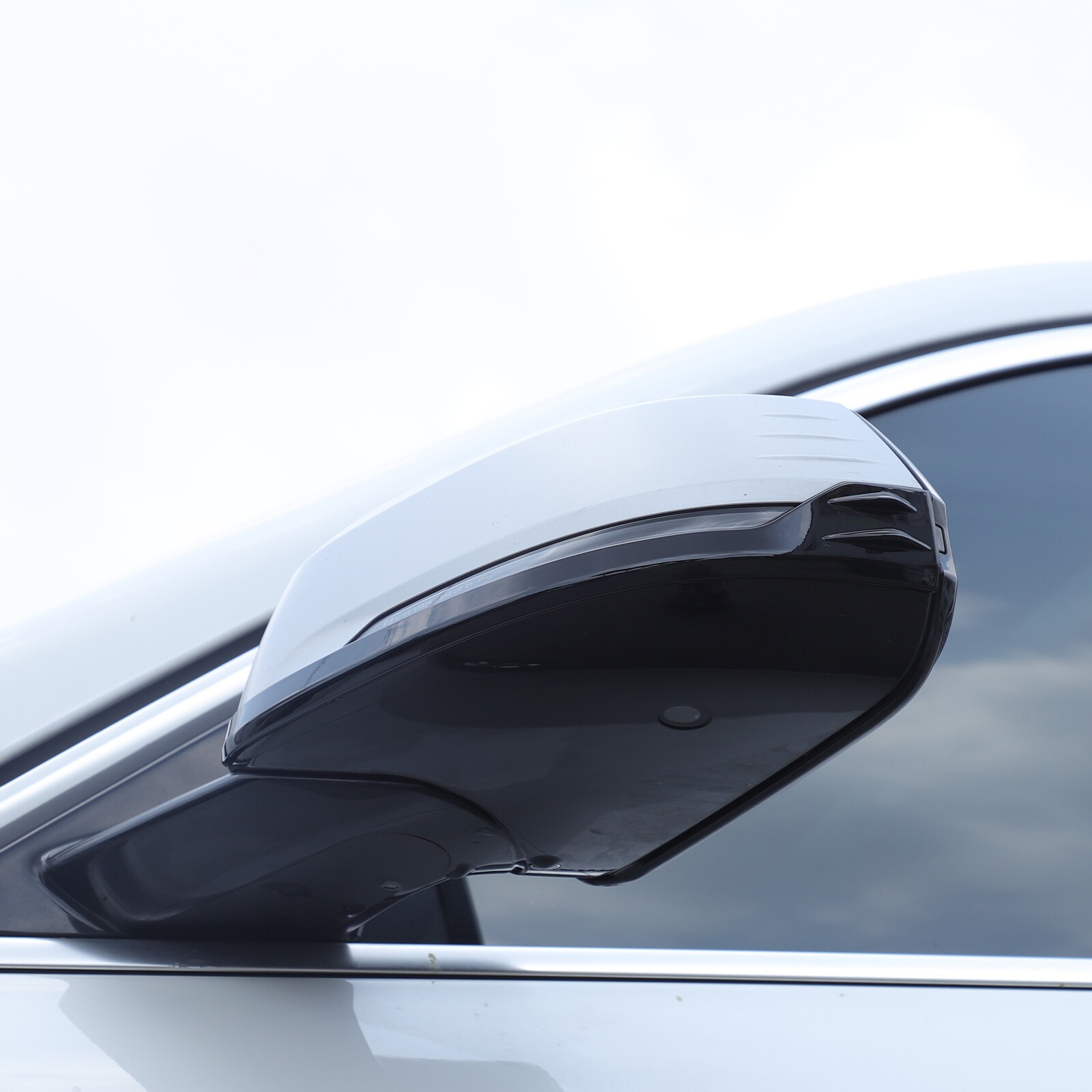 Gloss Black Side Mirror Protector Trims Fits BMW X1 U11 2023+