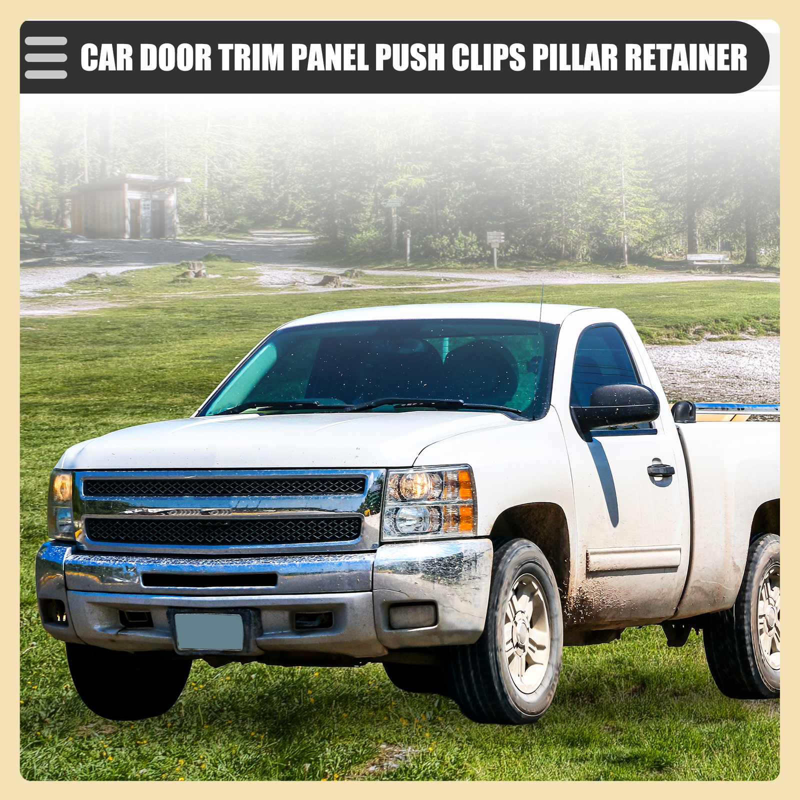 Car Door Trim Panel Push Clips Pillar Retainer for Chevrolet Suburban Item of 25