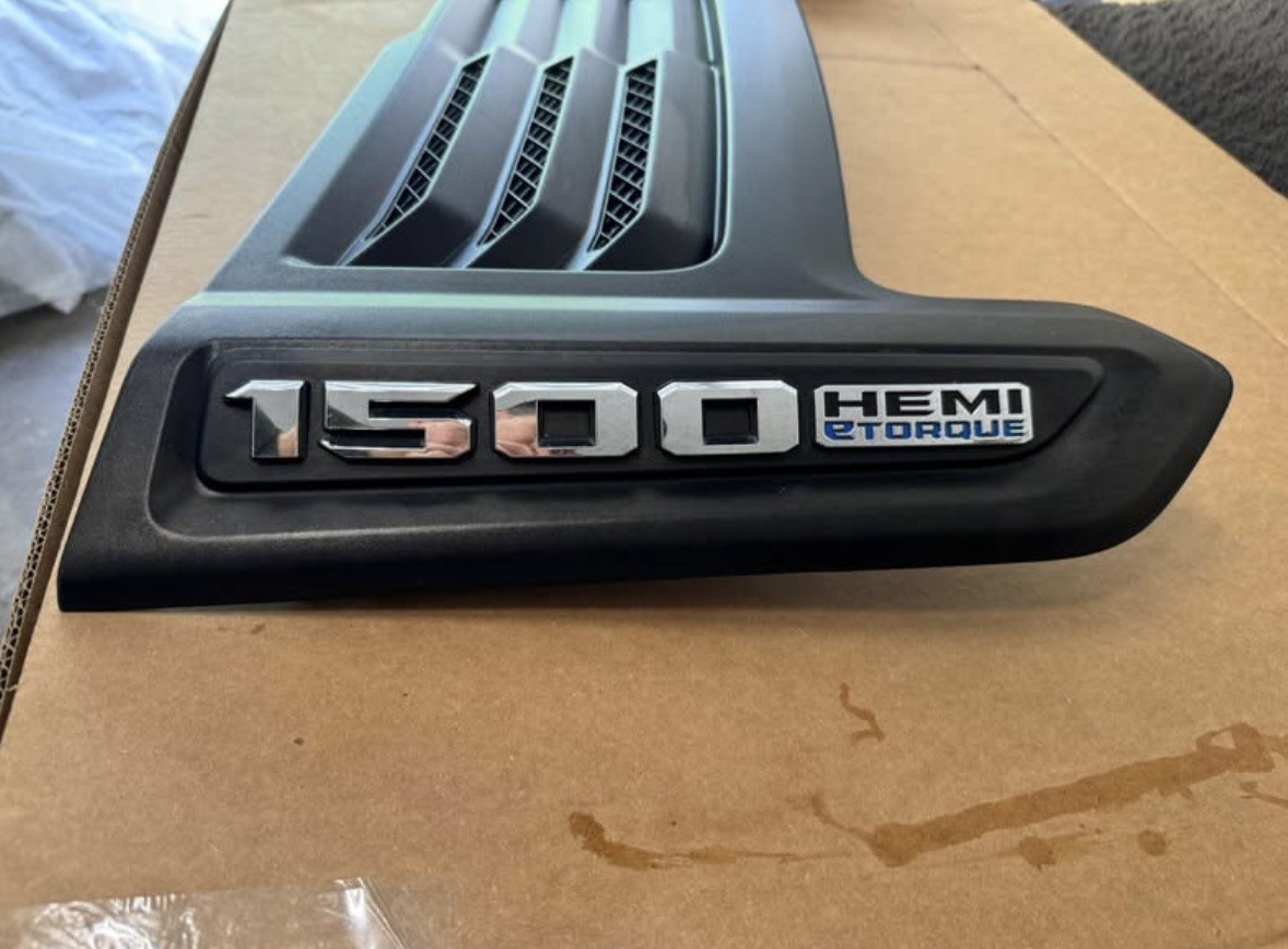 19-26 Ram 1500 Rebel Front Hood Panel Bezel Trim Molding Cover