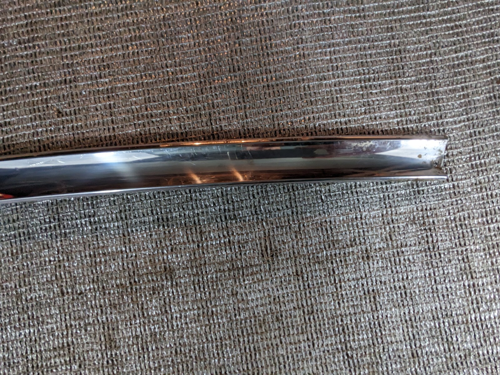 DeSoto Custom Chrome Trim Windshield Bottom Drivers Side 1950