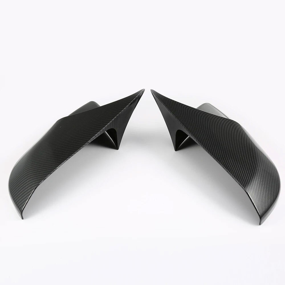 Carbon Fiber Style Rear View Mirror Cover For Honda Civic 10th Gen 2016-2021