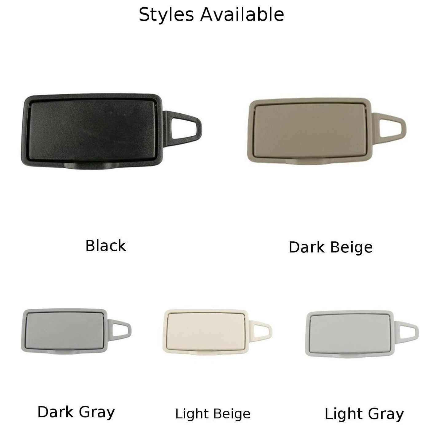 For Benz Model Specific Left Side Sun Visor Replacement Vanity Mirror Case