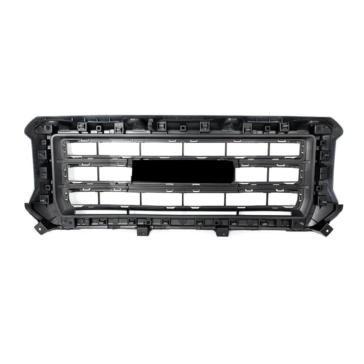 For 2014-15 GMC Sierra 1500 SLT Style Front Bumper Grille Assembly Summit White