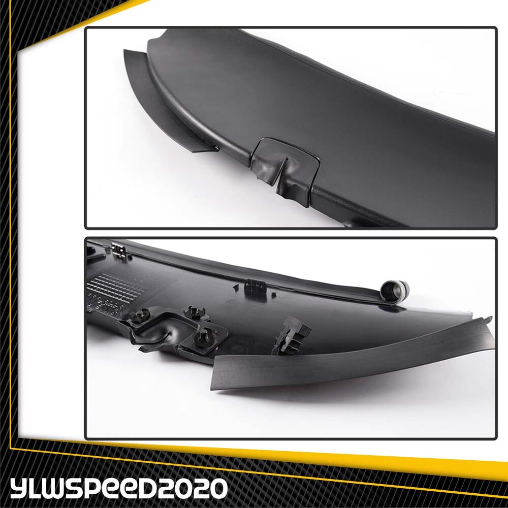 2PCS Windshield Wiper Cowl Vent Grille Panel Hood Fit For Ford Mustang 1999-2004