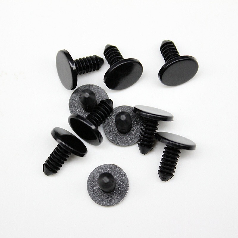 50Pc Plastic Trim Clips Side Door Glass Weatherstrip Retainer For GM 8731909 new