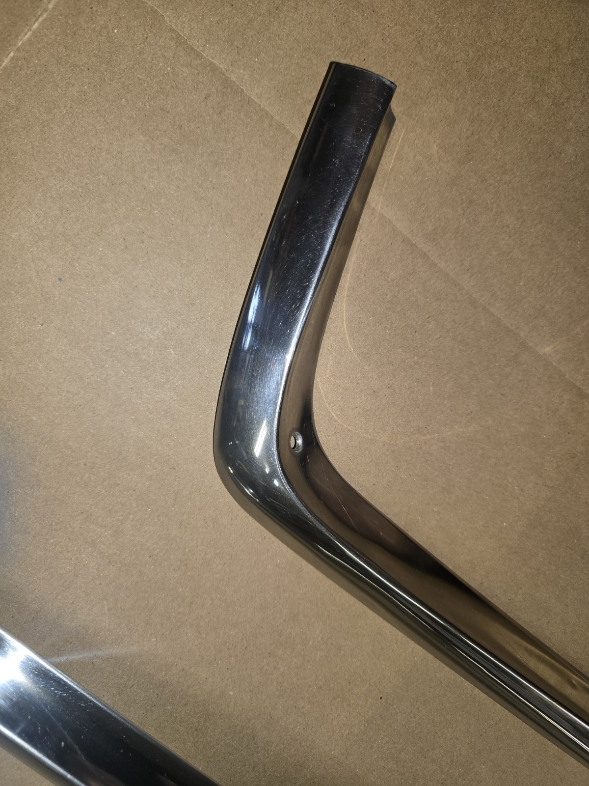 FORD THUNDERBIRD Rear Glass EXTERIOR MOULDING Trim Chrome 1964 65 66 OEM FOMOCO