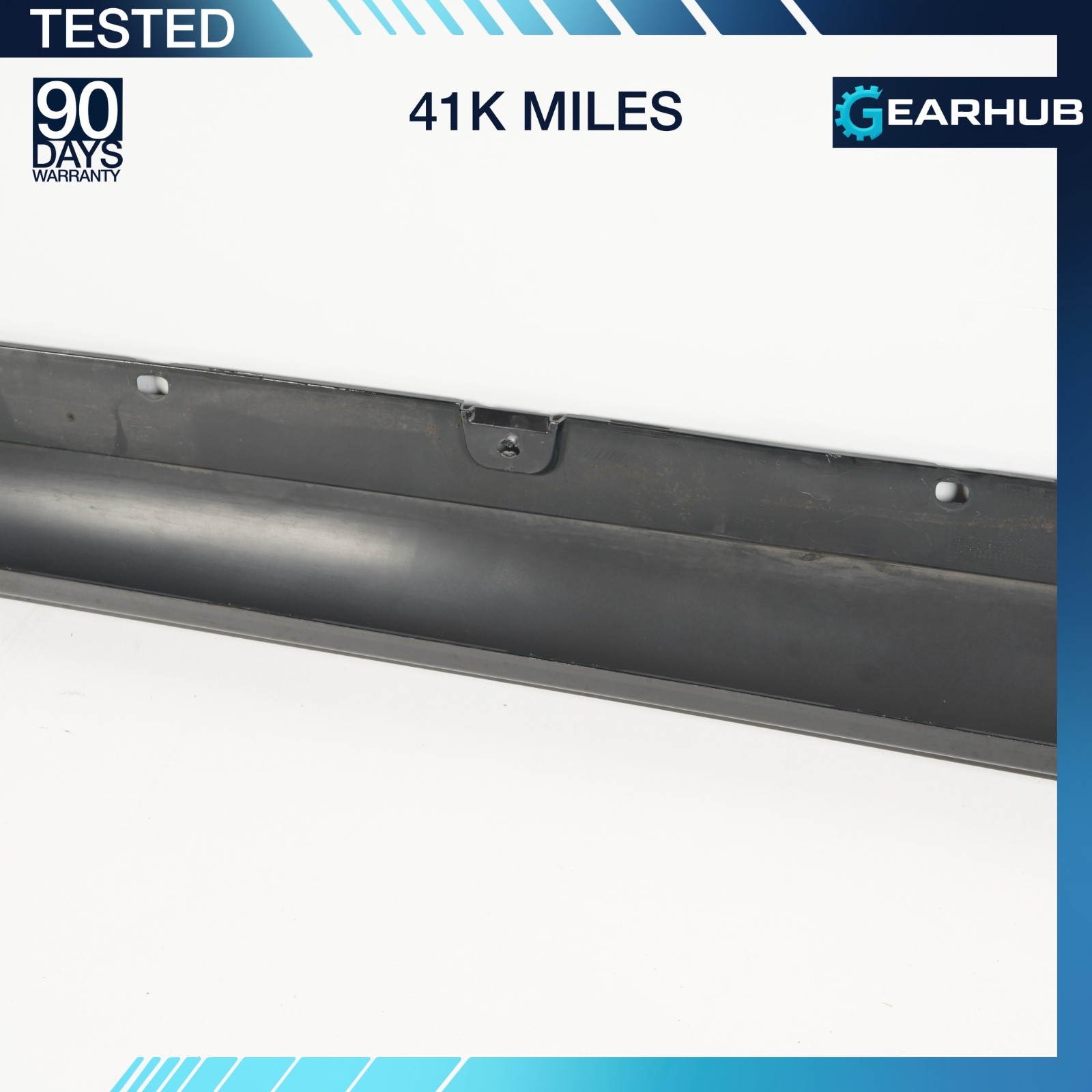 17-23 Mercedes W213 E300 E400 Sport AMG Left Rocker Panel Side Skirt BLACK OEM
