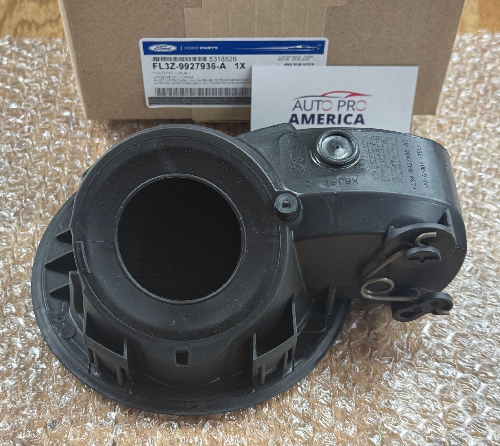 OEM 2015-2020 FORD F150 Fuel Gas Filler Door Housing Pocket with Hinge GENUINE