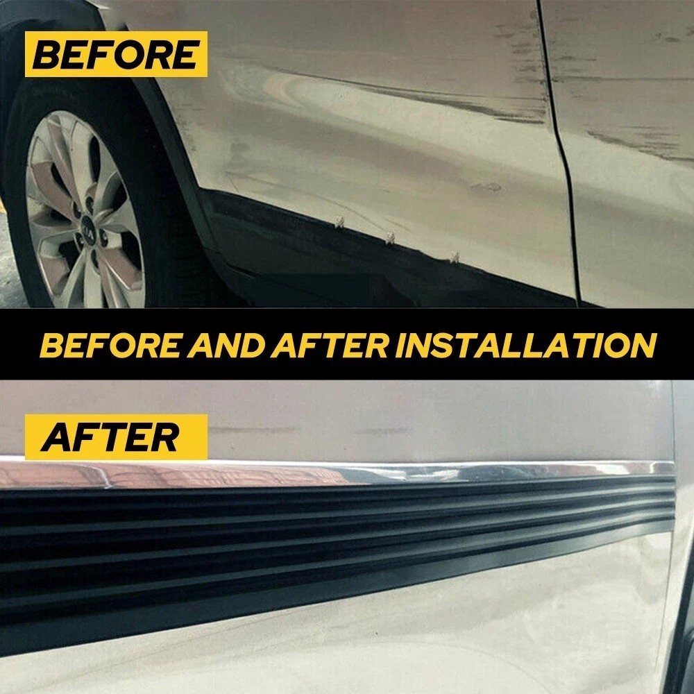 236″ 6M Body Side Molding Belt Exterior Protector Roll For Chevy GMC C1500 88-98