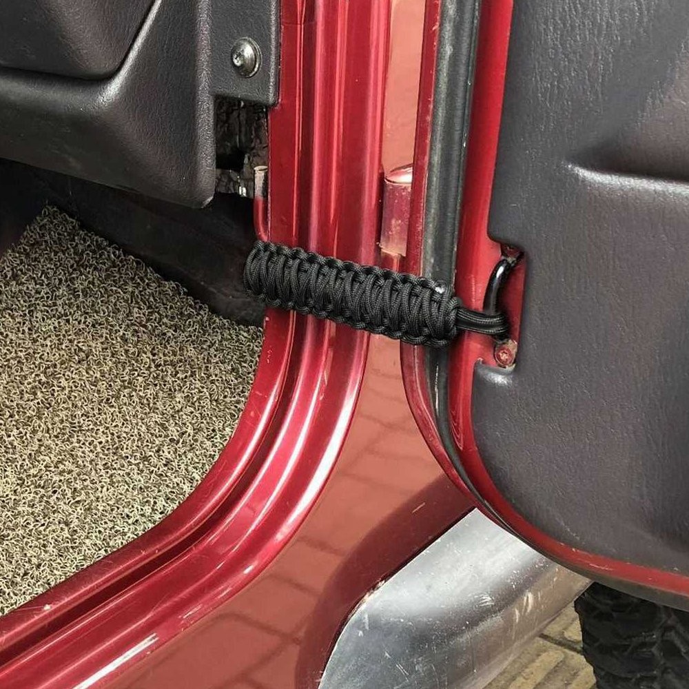 For Jeep Wrangler JK/JL 1976-2021 Car Door Limiting Straps Belt Accessories 4PCS