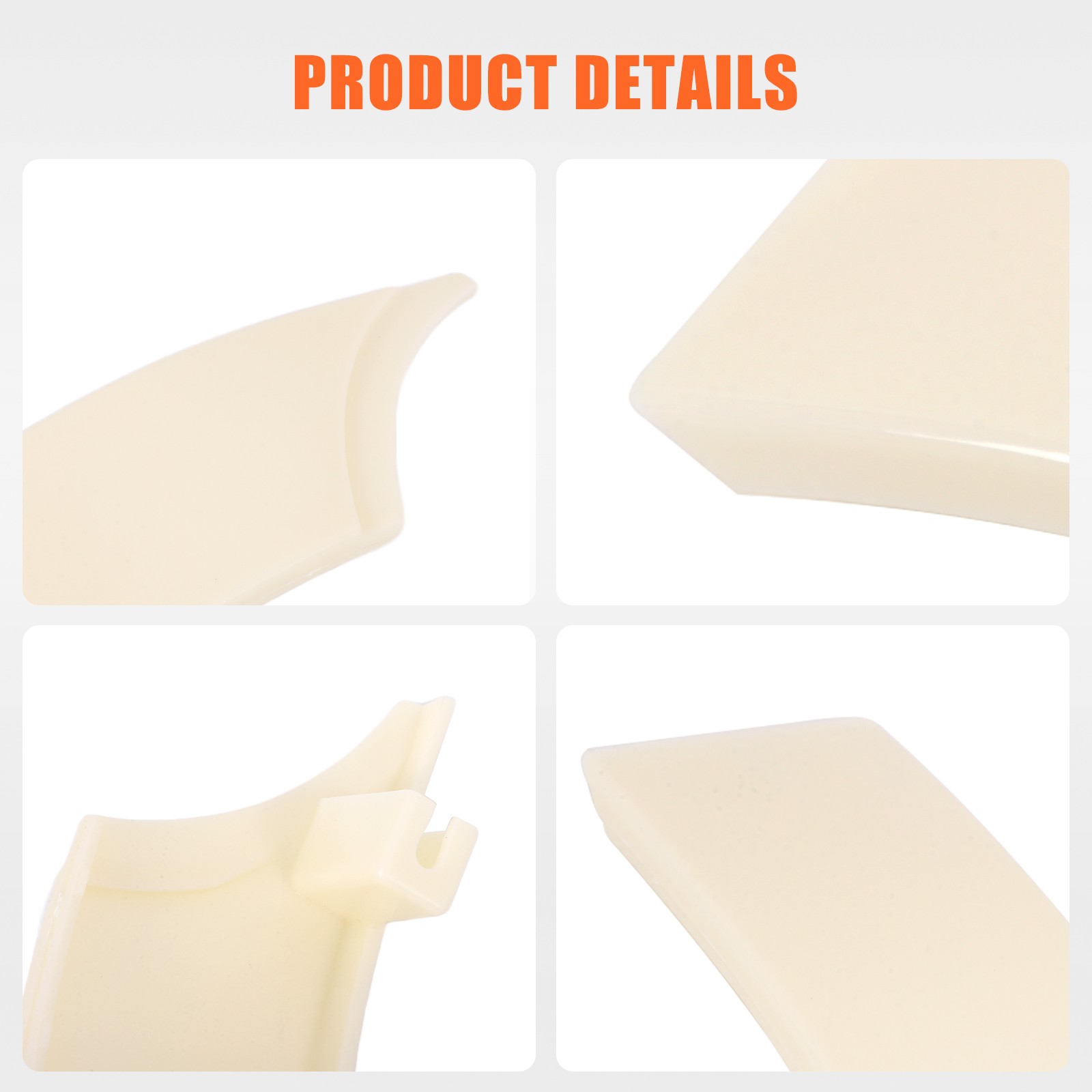 one Pair Unpainted Front Bumper Filler parts Fits Toyota FJ Cruiser 2007-2021