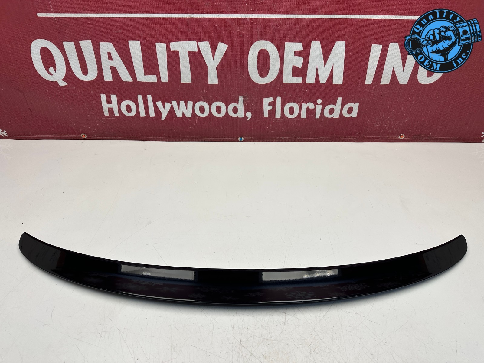 2020-2025 MERCEDES CLA250 – REAR TAILGATE TRUNK LID SPOILER WING BLACK OEM 55kmi