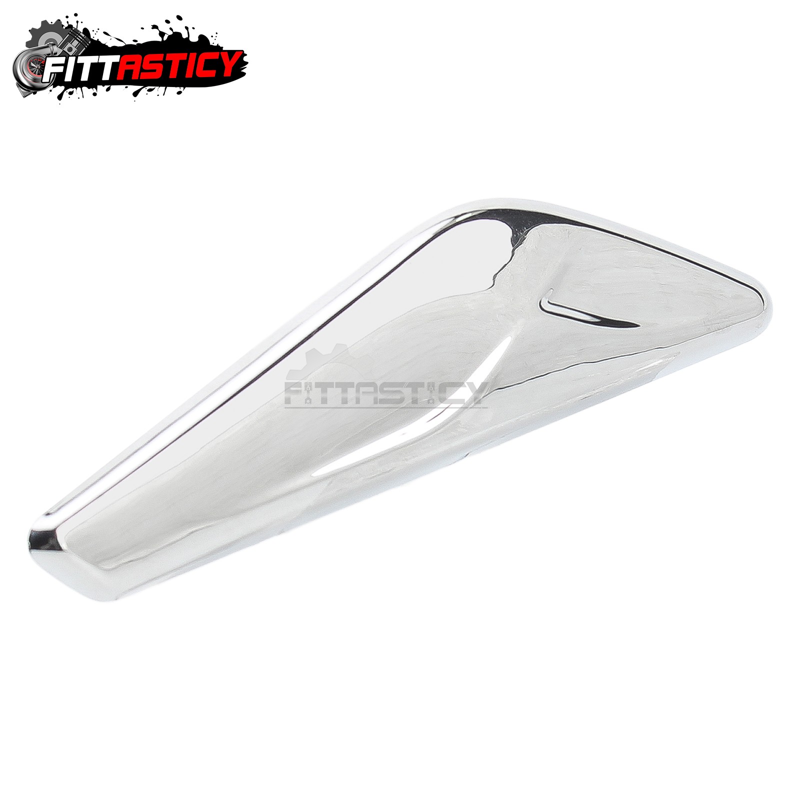 51117338569 For BMW X3 X4 F25 F26 Chrome Front Left Side Fender Trim Finisher