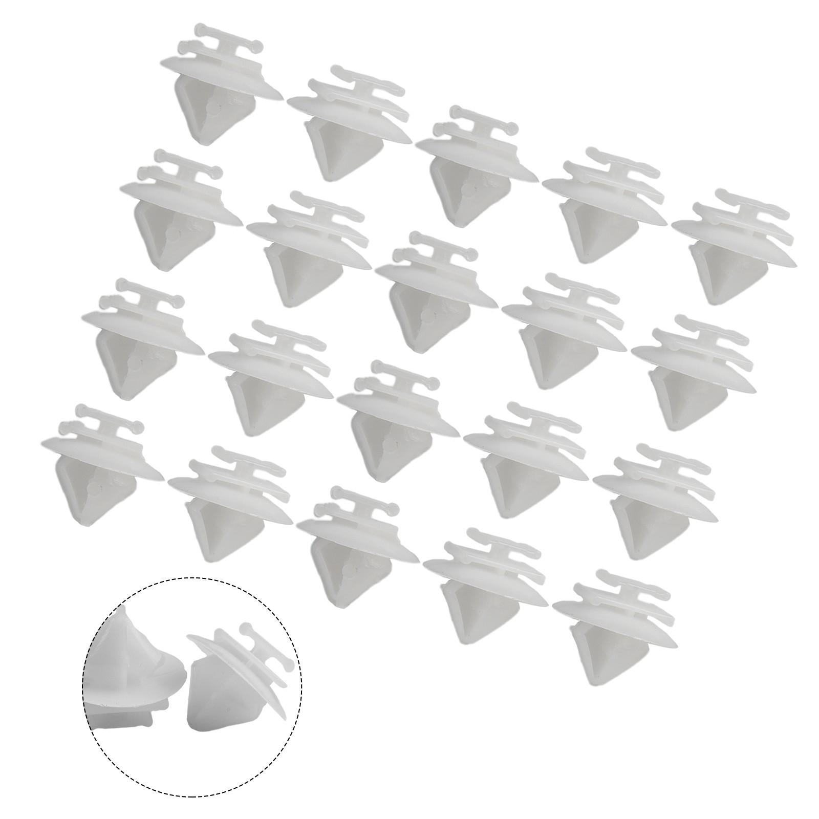 20Pcs Car Exterior Door Trim Clips for C2 C3 206 207 8565 40 856540 7701056846