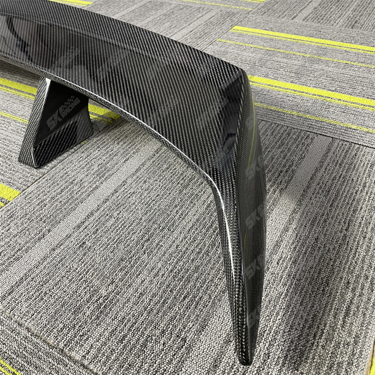 Fit Hyundai Elantra 4DR Sedan Carbon Fiber/Unpainted FRP Trunk Spoiler Lid Wing