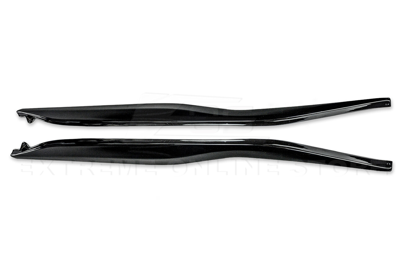 For 14-19 Corvette C7 Z06 Style CARBON Flash METALLIC Side Skirts Rocker Panels
