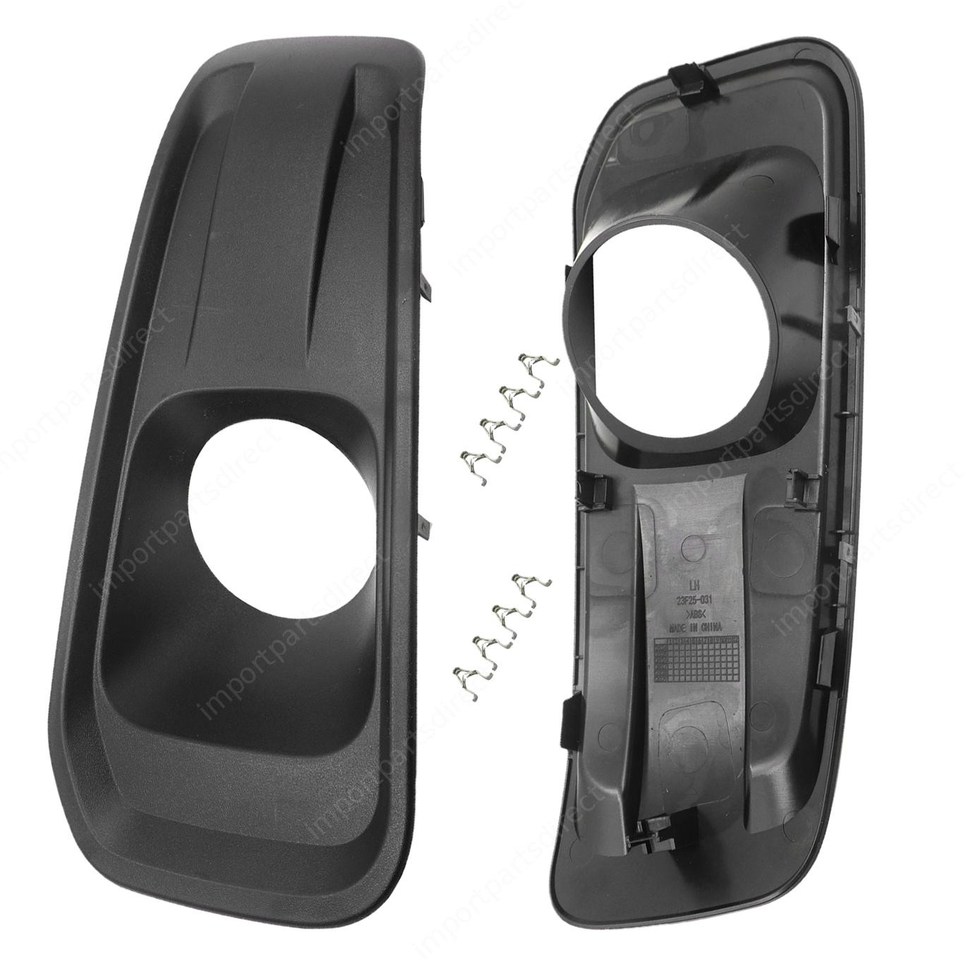 Fog Lamp Light Bezel Trim Driver Passenger FOR 2023-2025 Ford F250/350/450/550