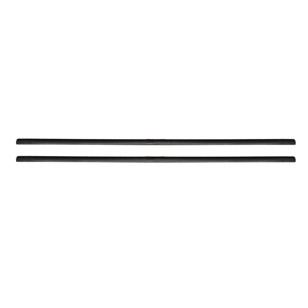 For TOYOTA COROLLA 2003-2008 Direct Replacement Roof Trim Molding Kit Pair BLACK