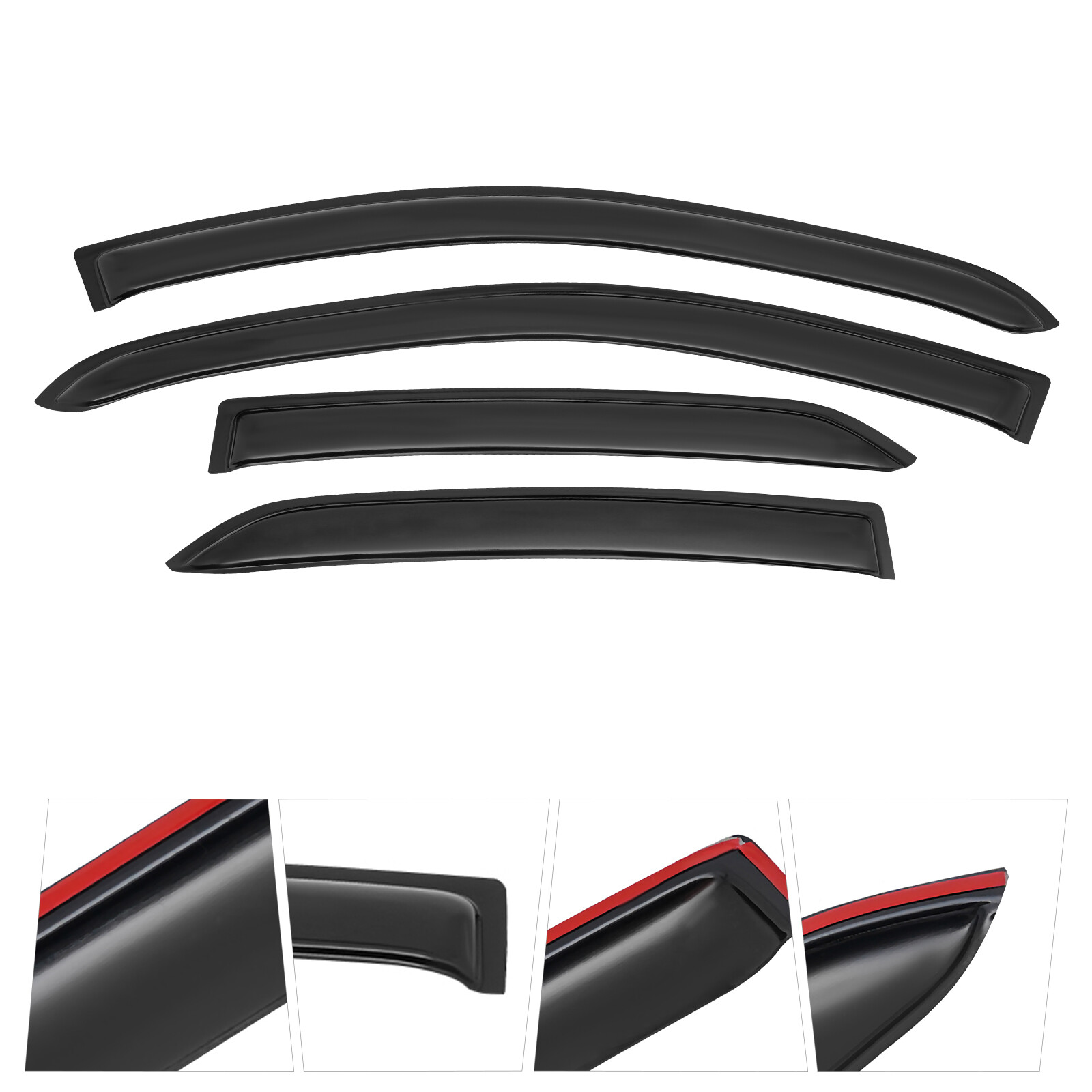 For 2013-2022 Buick Encore Window Visors Rain Guards Vent