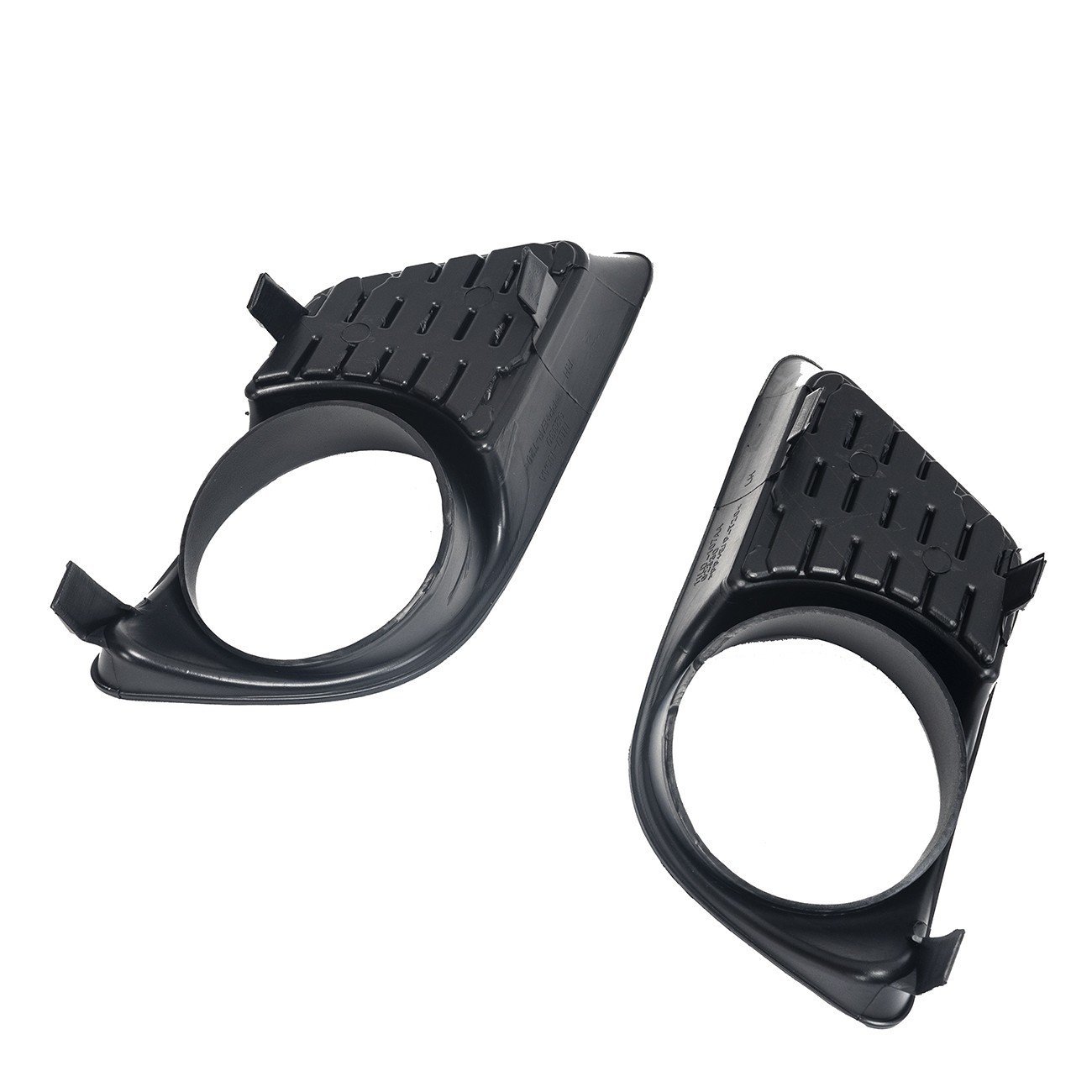 2PC Left Right Fog Light Cover Bezel Trim w/Hole For 2011-2014 Dodge Charger