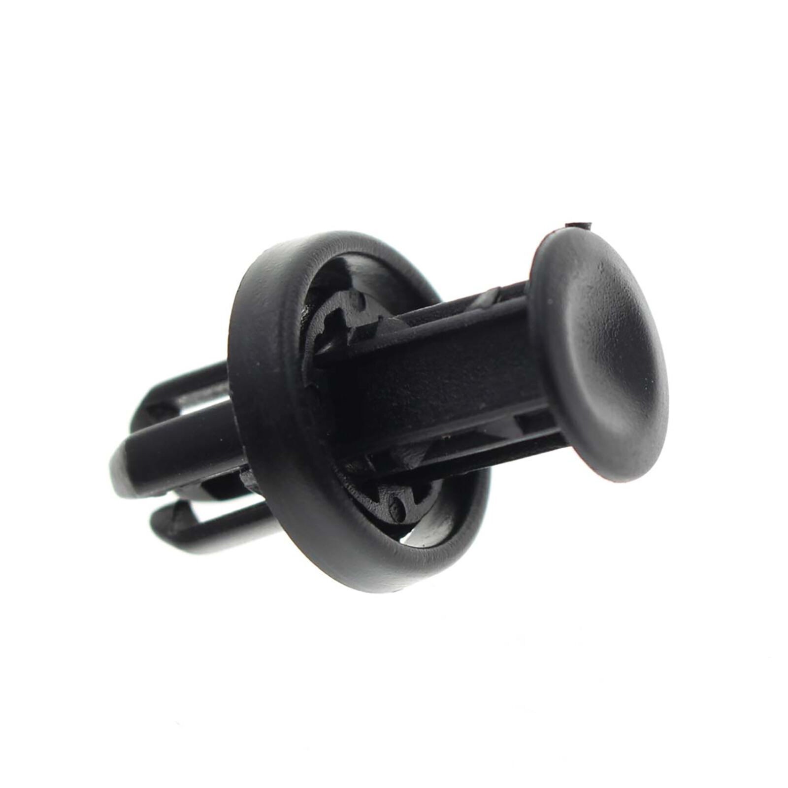 100Pcs Bumper Clips 10mm Hood Fender Push Rivets Retainer Fasteners For Honda