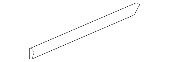Genuine GM Body Side Molding 15255195