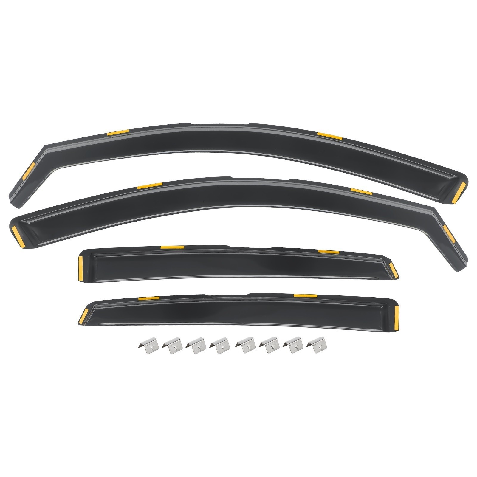 For 2023-2026 Honda Accord In-Channel Smoke Rain Guards Window Visors Vent Shade