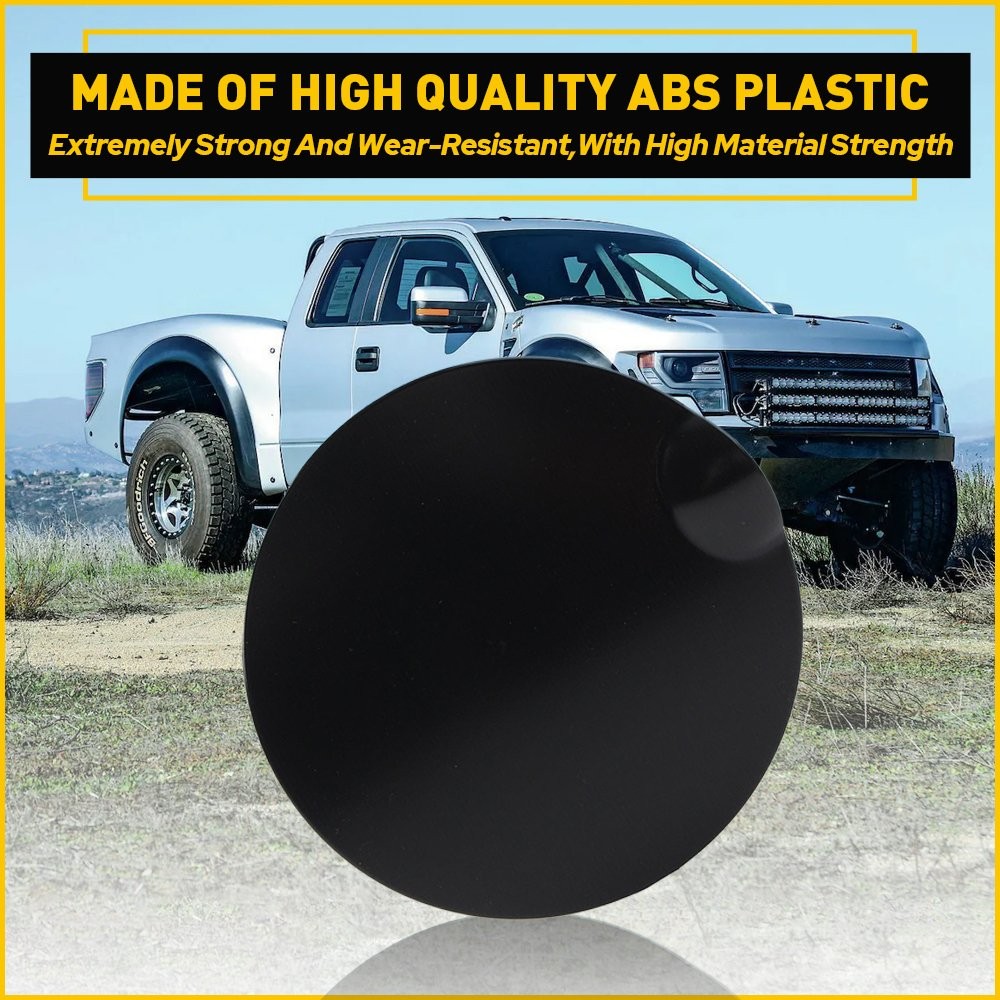 Fuel Gas Tank Filler Cap Cover Plastic For 2009-2014 Ford F-150 9L3Z-99405A26-AA