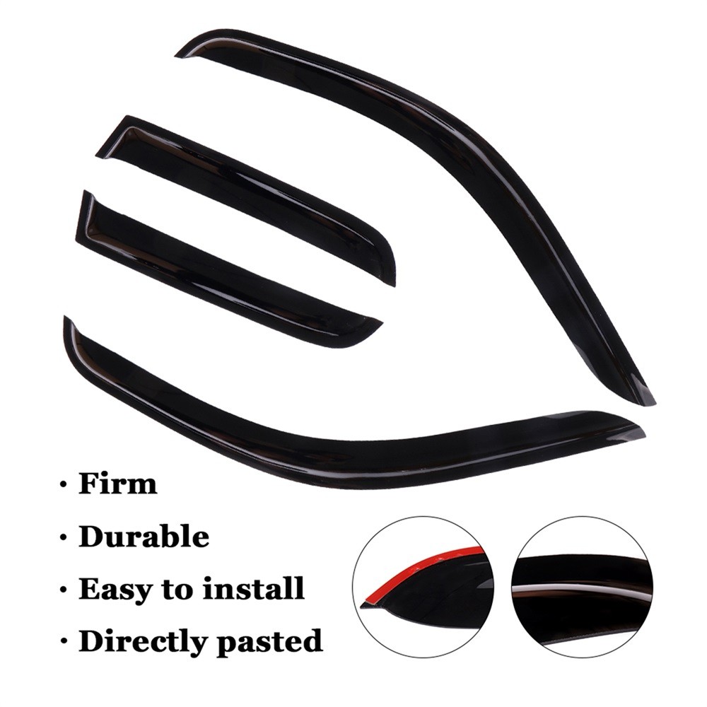Slim Style Window Deflectors For 04-14 F150 Extended Cab Guards Window Visors