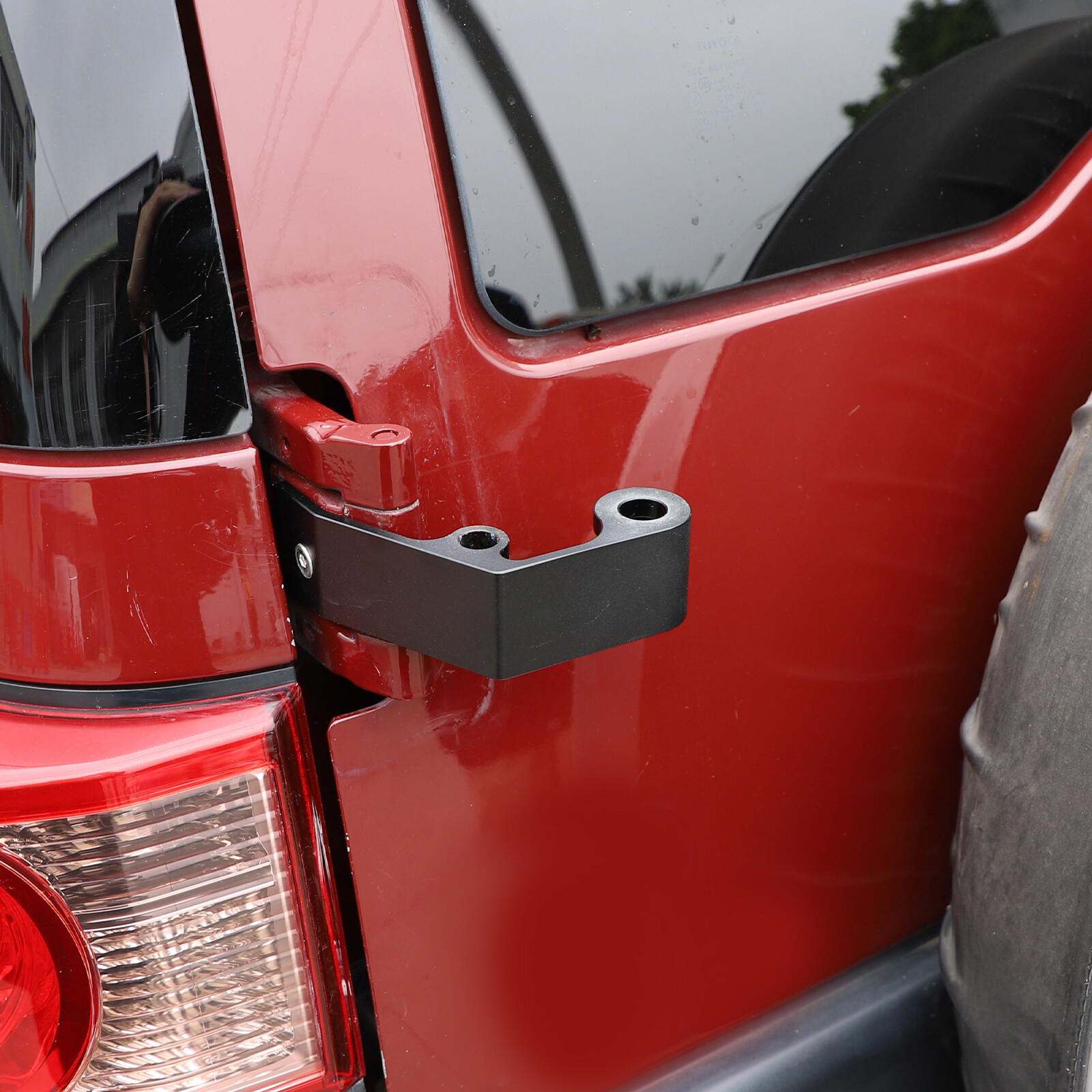 Steel Car Tailgate Antenna Bracket Mount Holder For Toyota FJ Cruiser 2007-2021