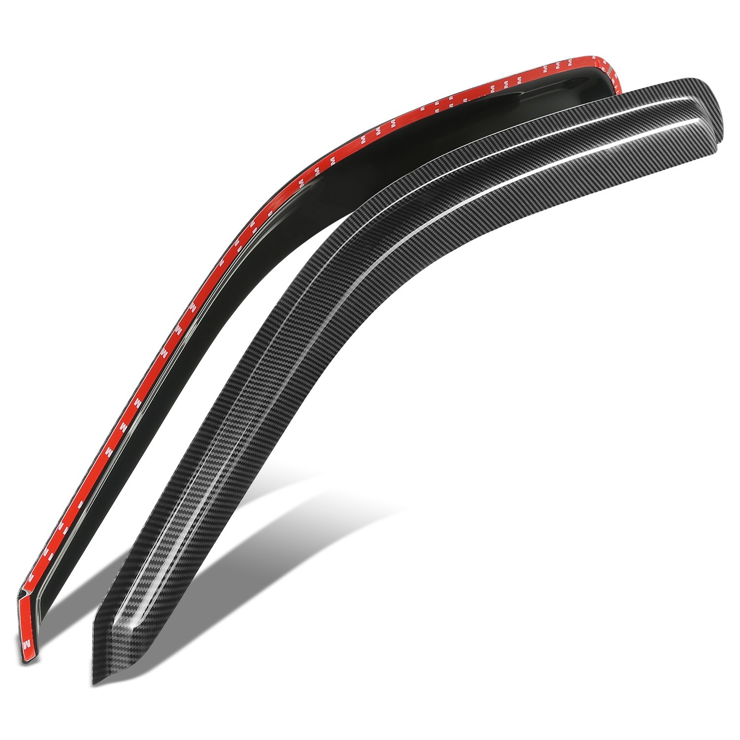 Fit 99-07 Silverado Sierra 1500 Standard Cab 3M Adhesive Tape 2 Window Visors