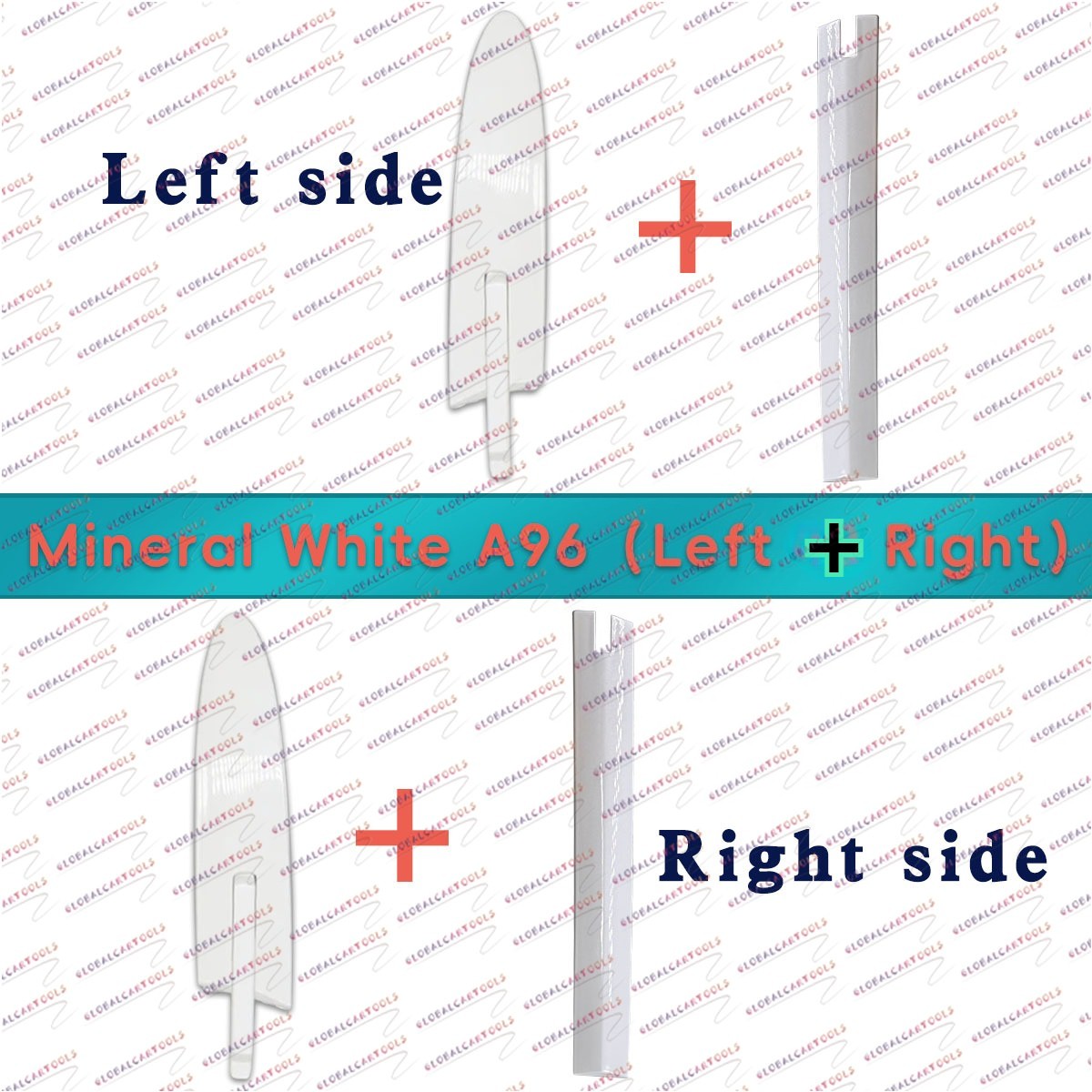 1Set Convertible Roof Top Hinge Cover For BMW M3 M4 3 E93 4 F33 F83 2007-2019