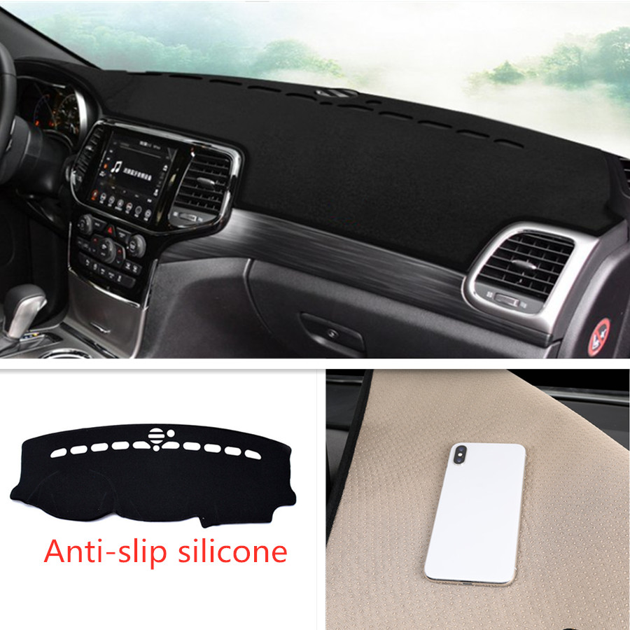 Car Dashboard Dash Mat DashMat Sun Cover Pad for 2011-2020 Jeep Grand Cherokee