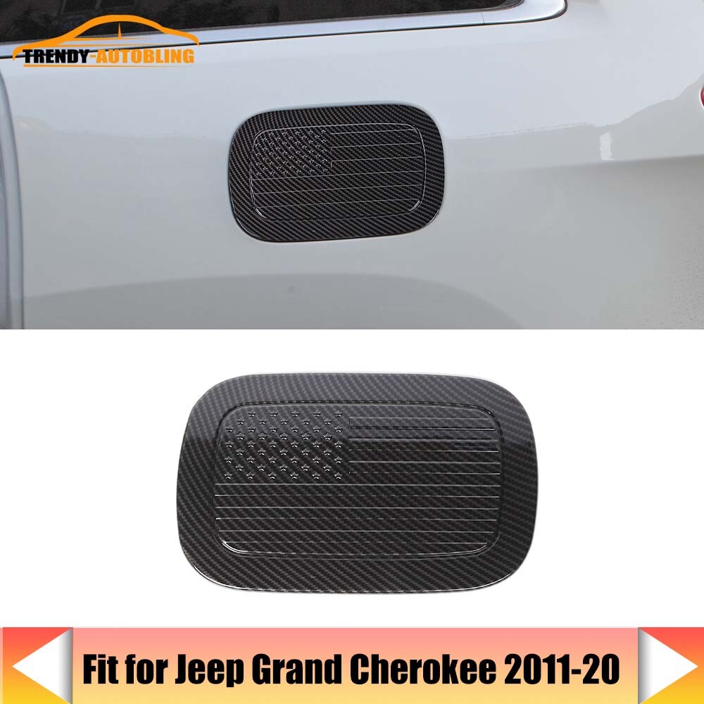✅Car Gas Cap Fuel Filler Door Gas Tank Door Cover For Jeep Grand Cherokee 11-20